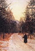 Sir John Everett Millais Glen Birnam Sweden oil painting artist